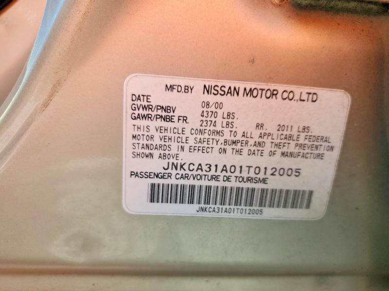 2001 Infiniti I30 Base