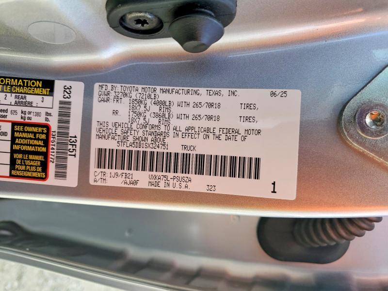 2025 Toyota Tundra SR5
