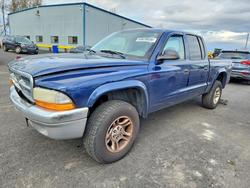 Dodge Dakota Quad slt salvage cars for sale: 2004 Dodge Dakota Quad slt