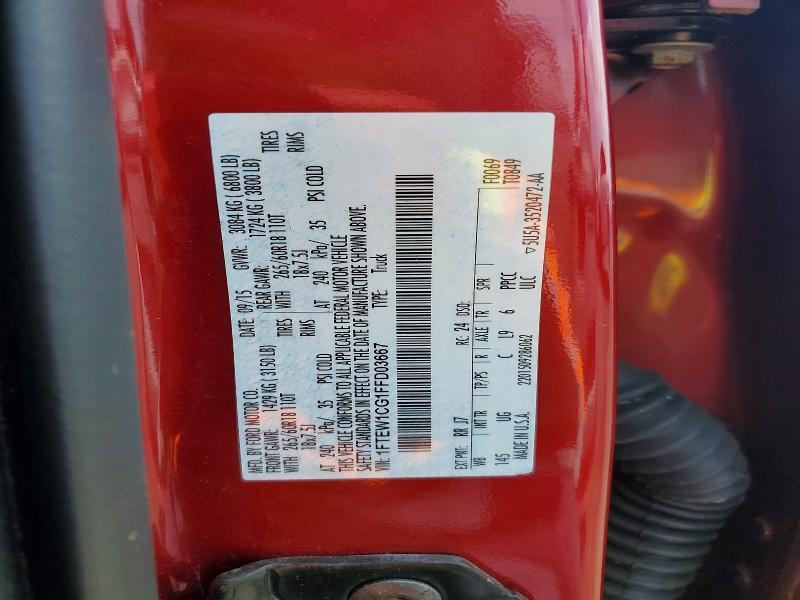 2015 Ford F150 Supercrew