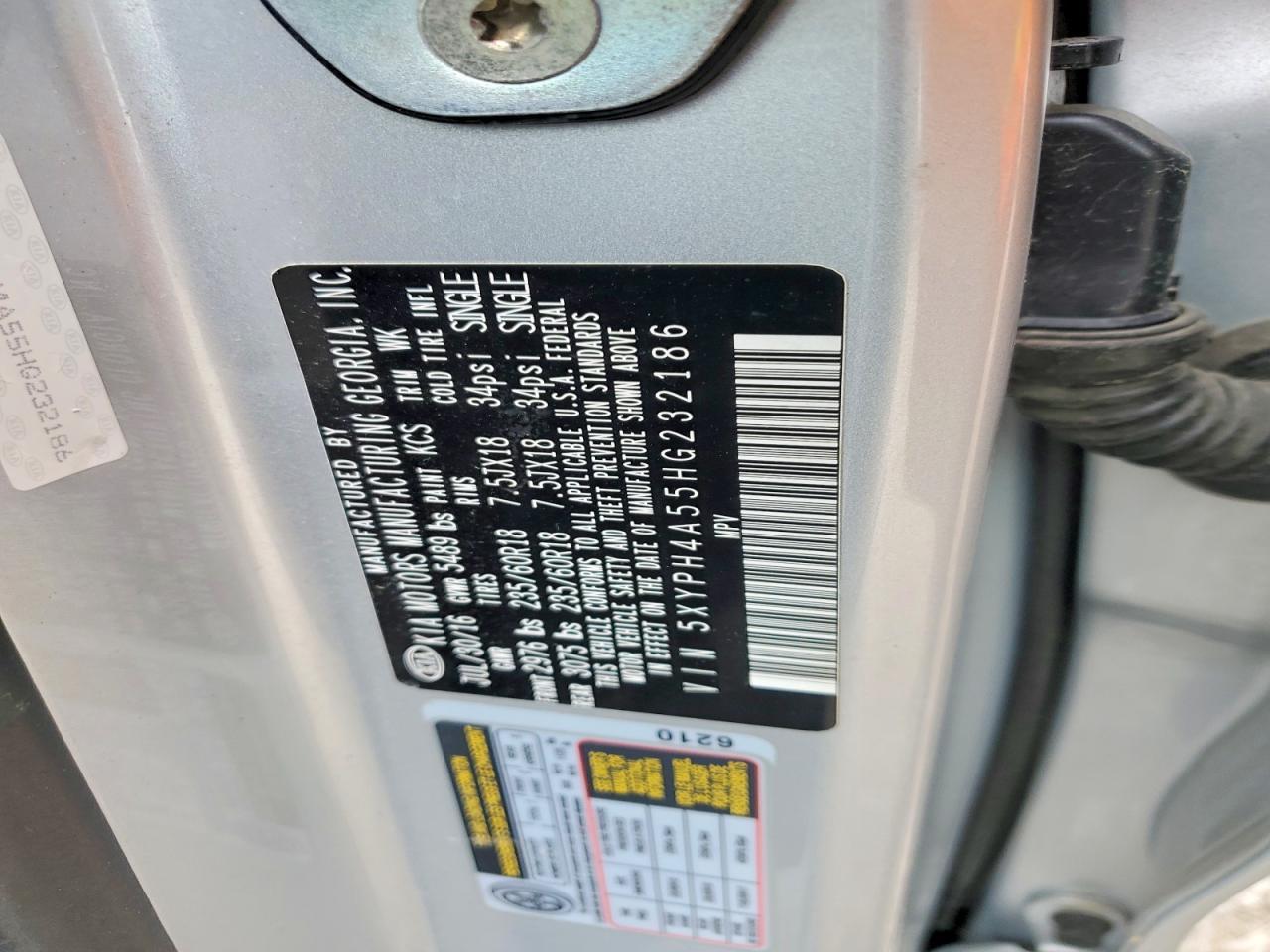 2017 KIA Sorento ex V6