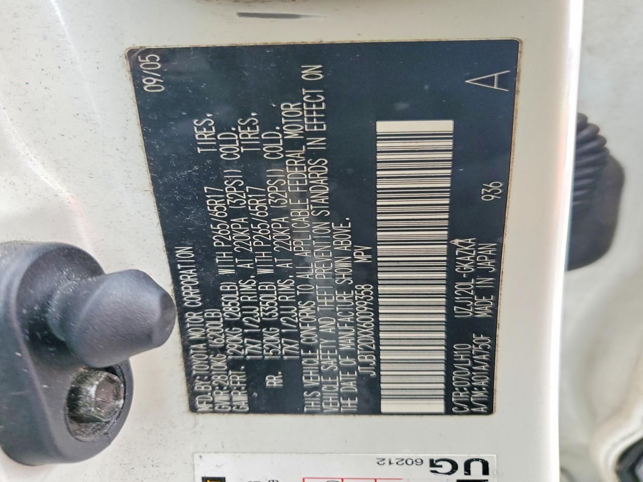 2006 Lexus Gx 470 Base