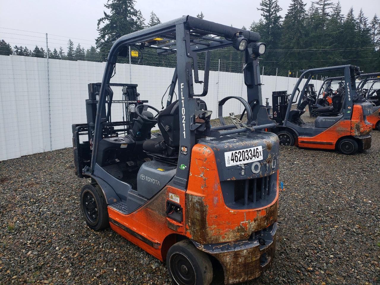 2015 Toyt Forklift