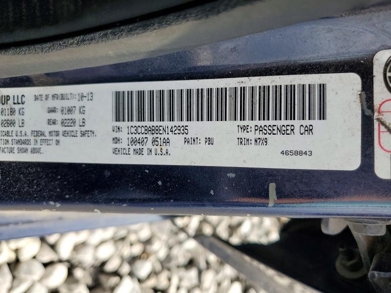 2014 Chrysler 200 lx