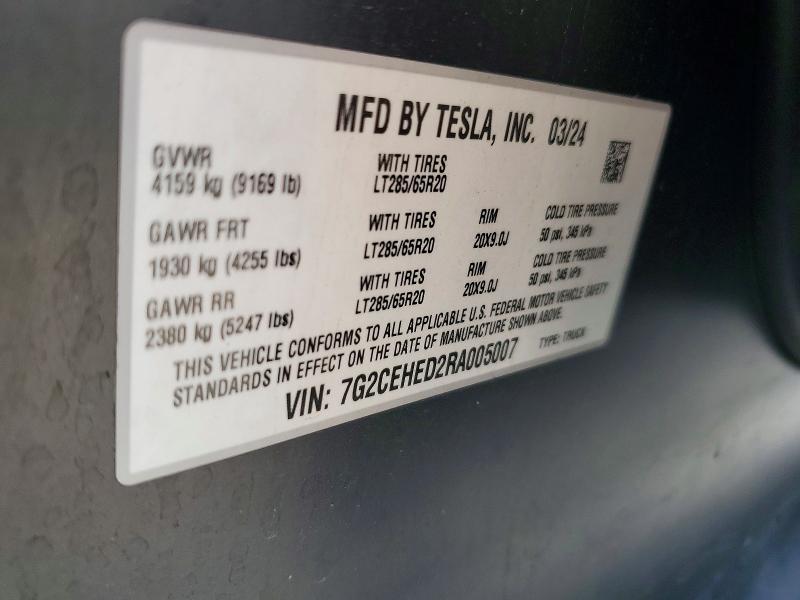 2024 Tesla Cybertruck