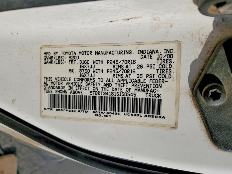 2001 Toyota Tundra SR5