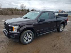 Salvage trucks for sale at Columbia Station, OH auction: 2018 Ford F150 Super Cab