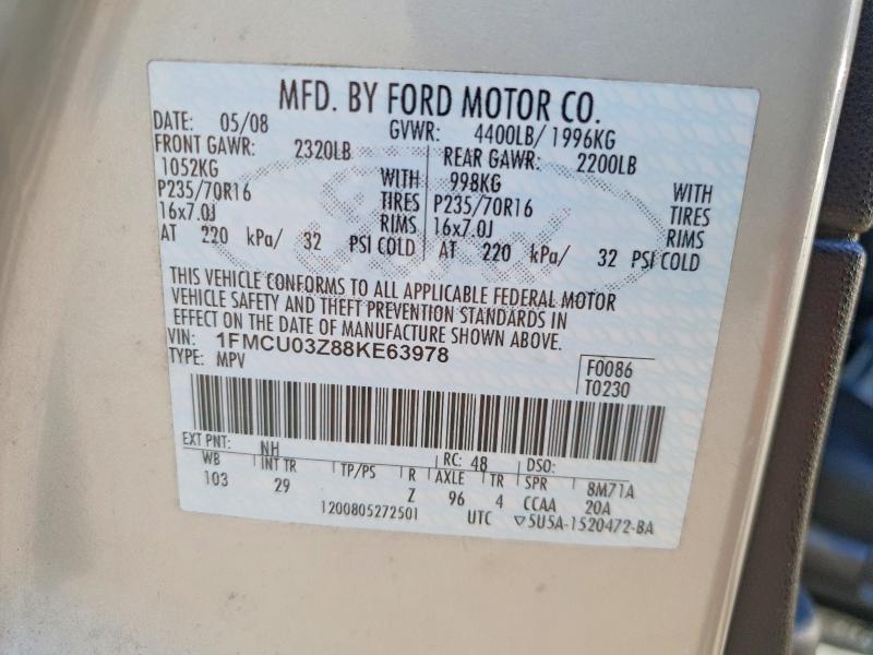 2008 Ford Escape xlt