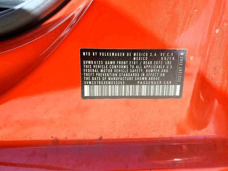 2019 Volkswagen Jetta s