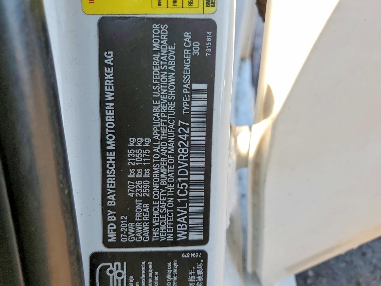 2013 BMW X1 Xdrive28i