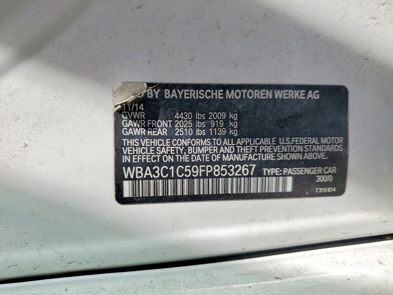 2015 BMW 328 i Sulev