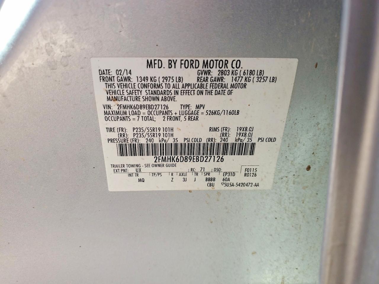 2014 Ford Flex Limited