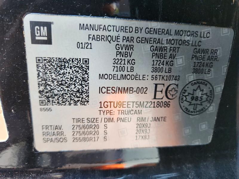 2021 GMC Sierra K1500 AT4