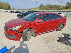 Salvage cars for sale from Copart Grenada, MS: 2017 Hyundai Sonata Sport