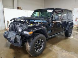 Jeep salvage cars for sale: 2023 Jeep Wrangler Rubicon 4XE