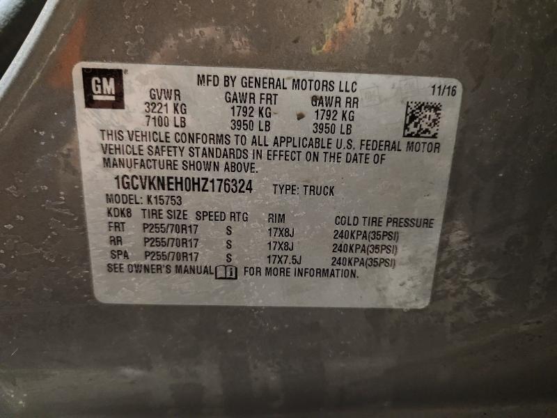 2017 Chev 1500 15 Crew 4X2