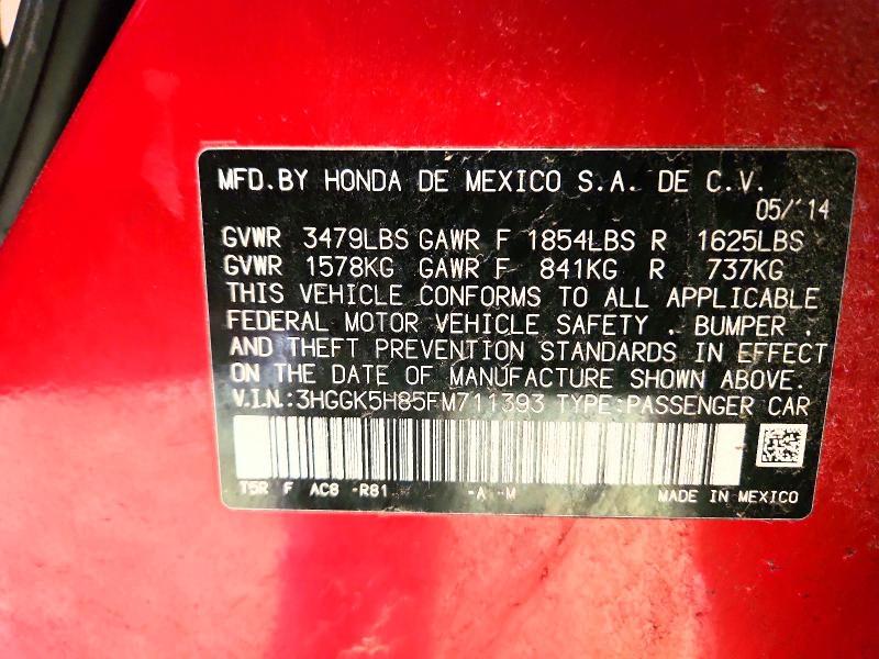 2015 Honda Fit ex