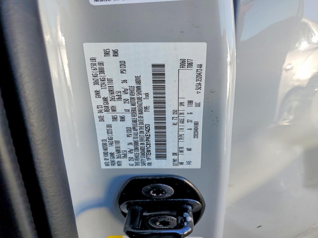 2023 Ford F150 Supercrew