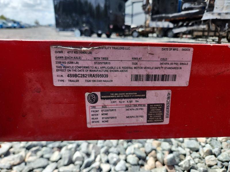 2024 Southern Utilit Bp car Hau-car Trailer