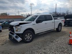 Salvage cars for sale from Copart Columbus, OH: 2016 Ford F150 Supercrew