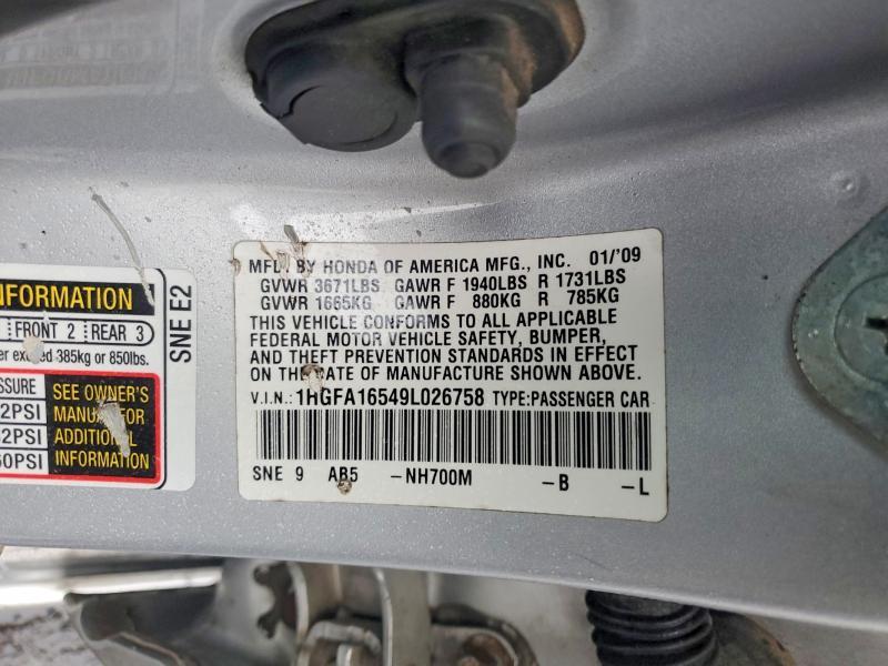 2009 Honda Civic lx