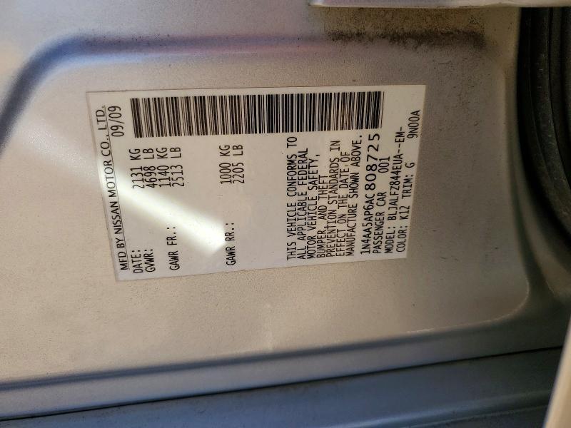 2010 Nissan Maxima 3.5 s