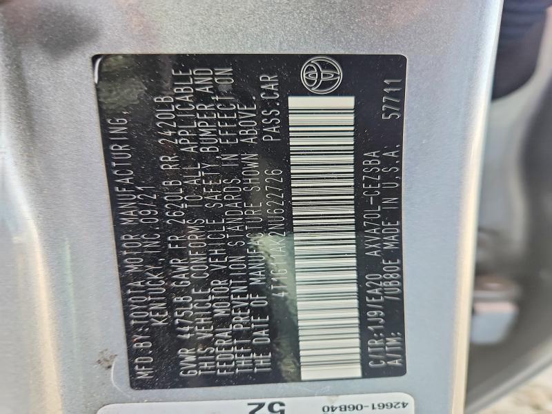 2022 Toyota Camry se