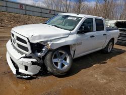 2016 Dodge RAM 1500 ST en venta en Davison, MI