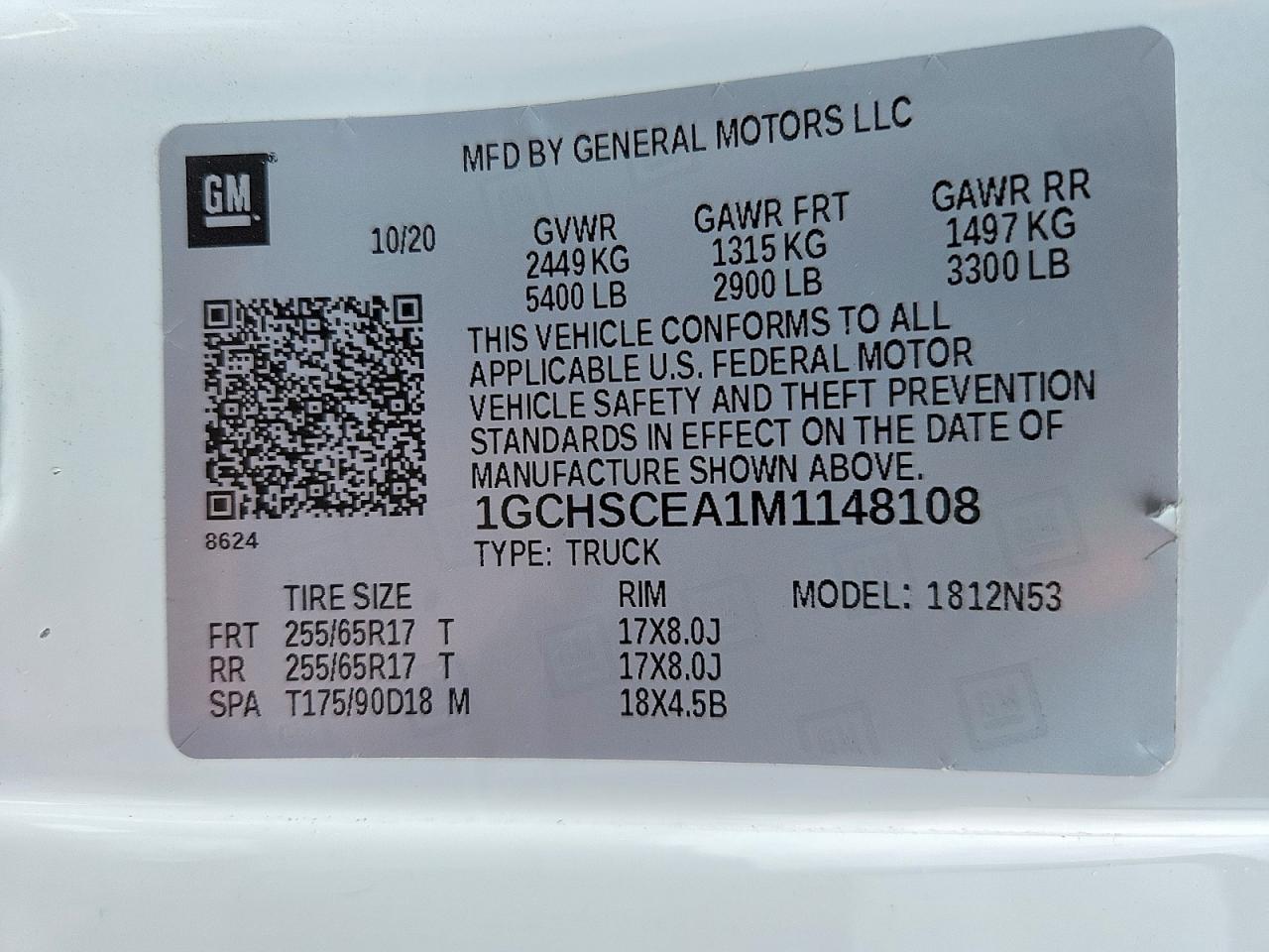 2021 Chevrolet Colorado LT