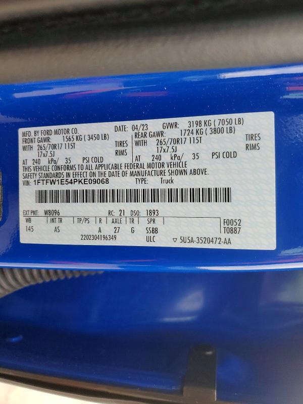 2023 Ford F150 Supercrew