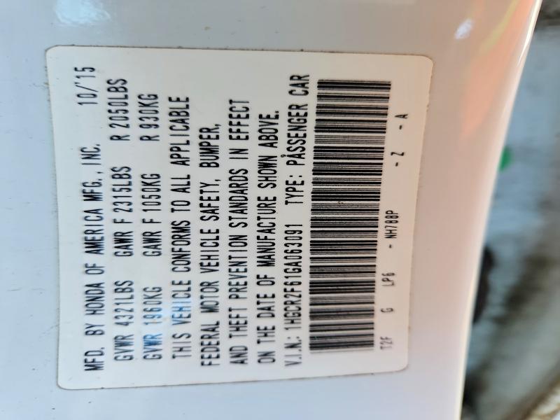 2016 Honda Accord Sport