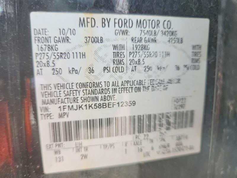 2011 Ford Expedition el Limited