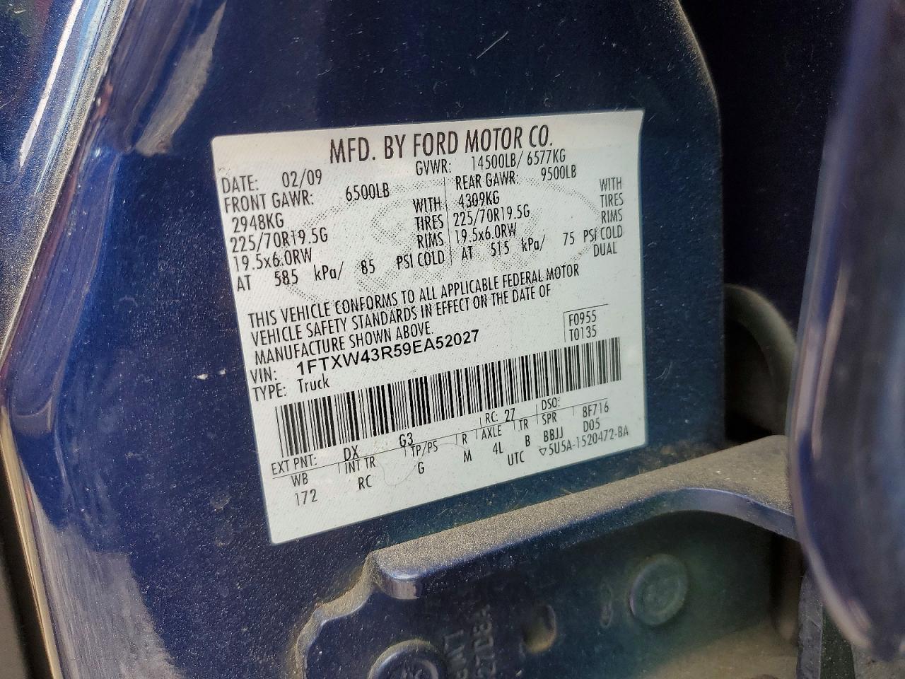 2009 Ford F450 Super Duty