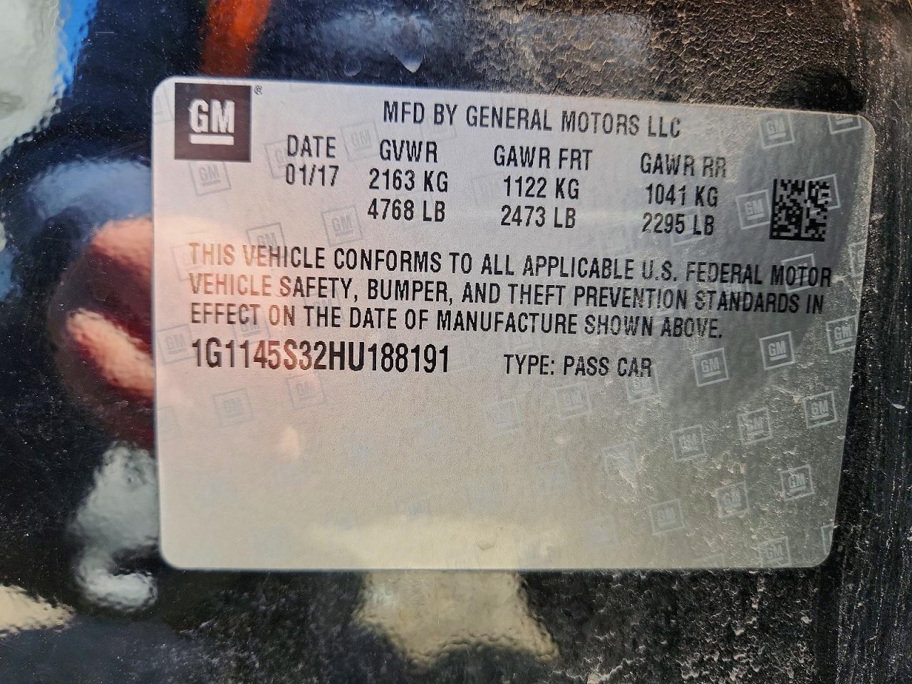 2017 Chevrolet Impala Premier