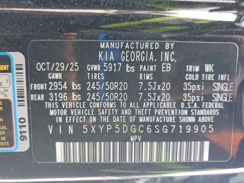2025 KIA Telluride sx X-line