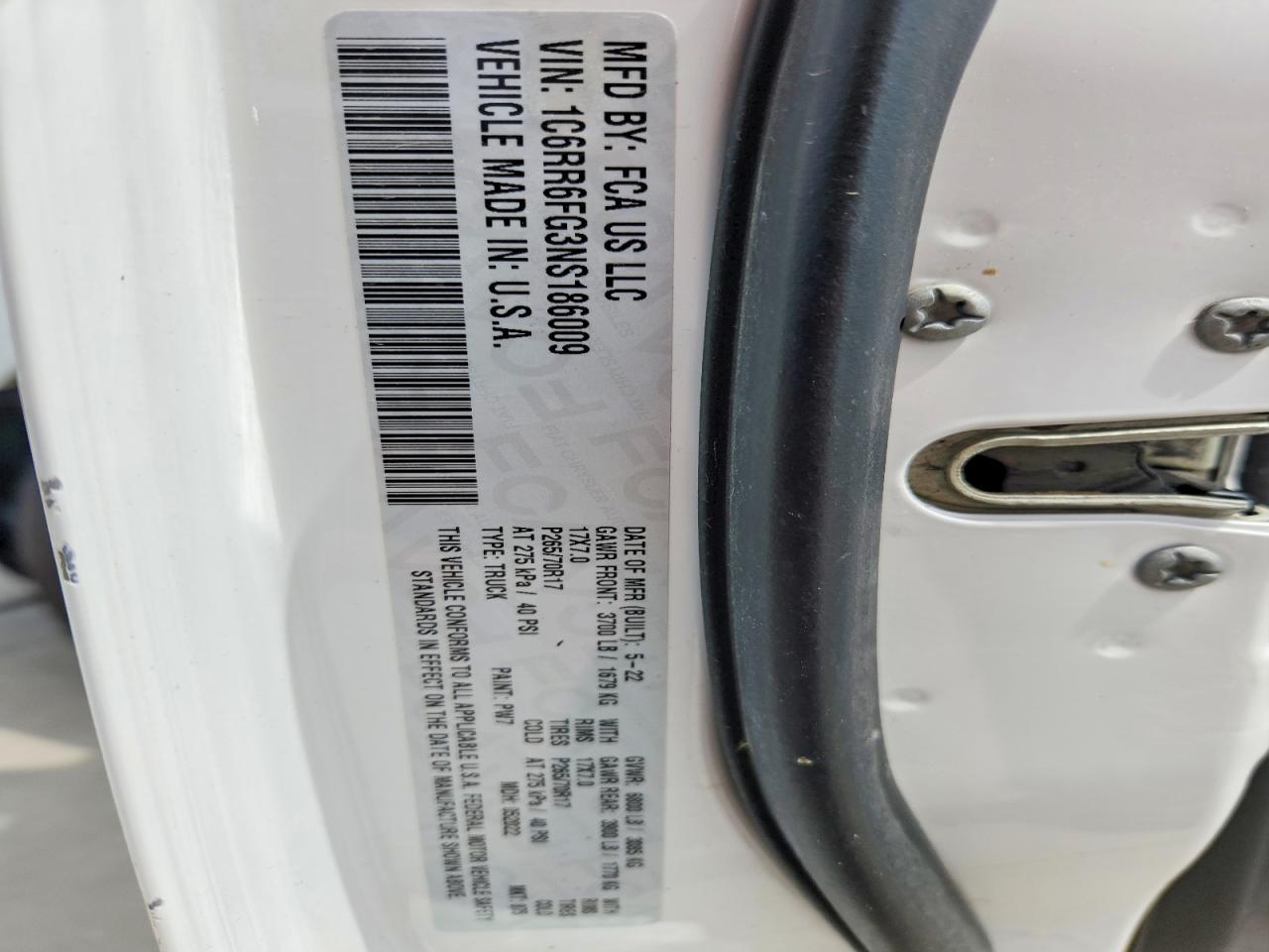 2022 Dodge RAM 1500 Classic Tradesman