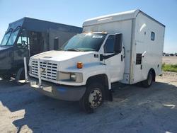 Salvage trucks for sale at Clewiston, FL auction: 2006 Chev Rolet C40 BOX Truck