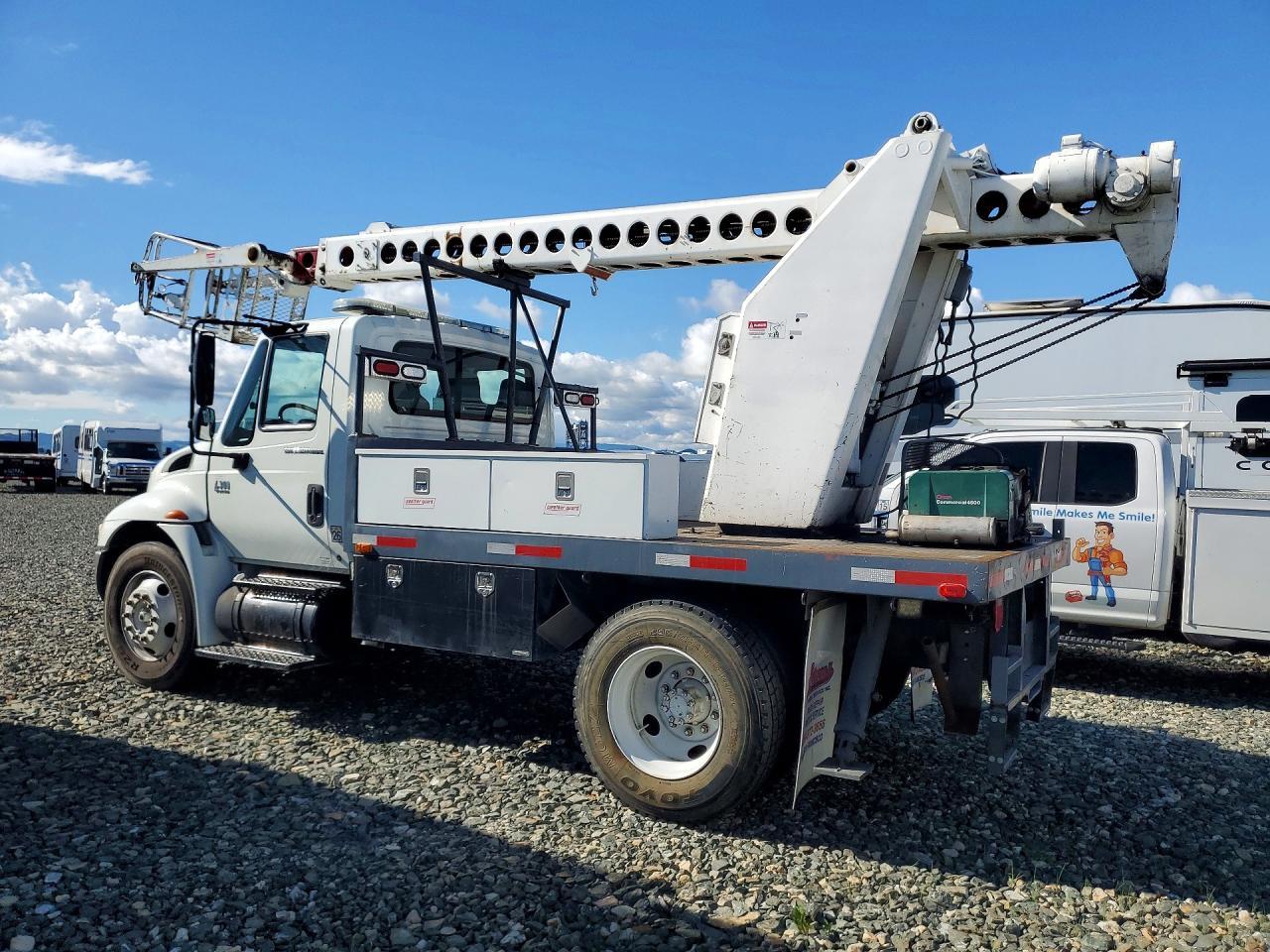 2002 International 4300 Cable Placer Bucket Truck