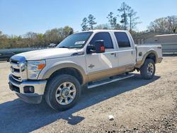 Salvage trucks for sale at Augusta, GA auction: 2012 Ford F250 Super Duty