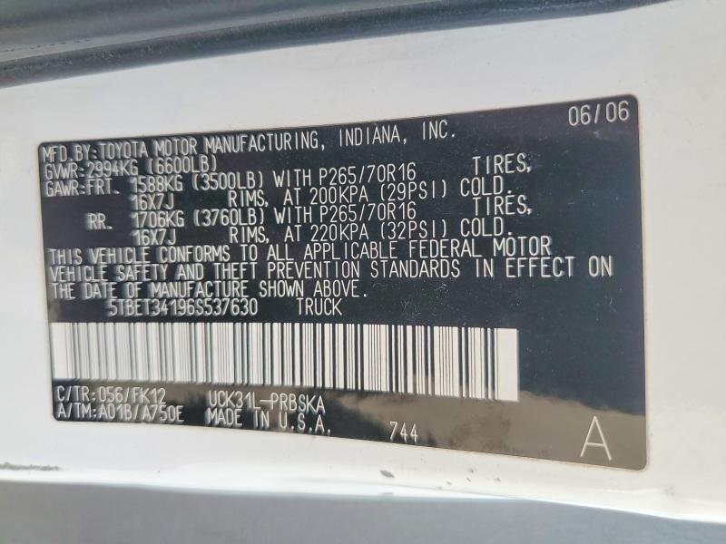 2006 Toyota Tundra SR5