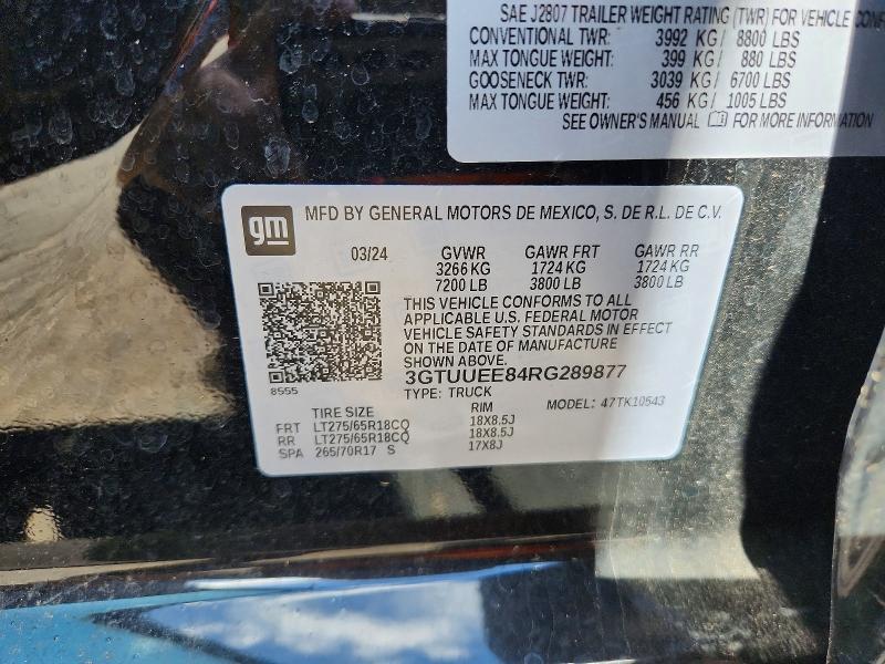 2024 GMC Sierra K1500 AT4