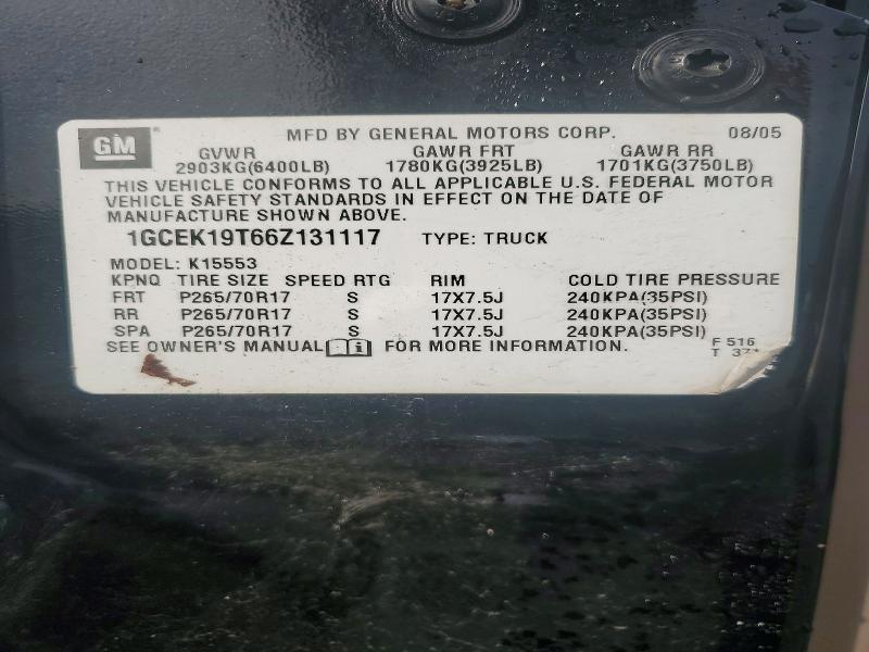 2006 Chevrolet Silverado K1500
