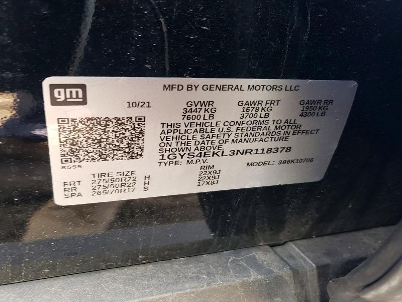2022 Cadillac Escalade Sport