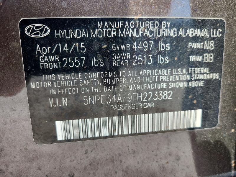 2015 Hyundai Sonata Limited