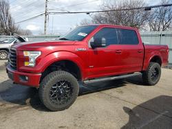 Salvage trucks for sale at Moraine, OH auction: 2016 Ford F150 Supercrew