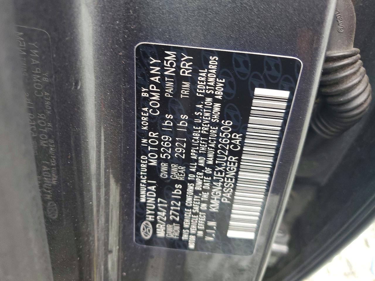 2018 Genesis G80 3.8