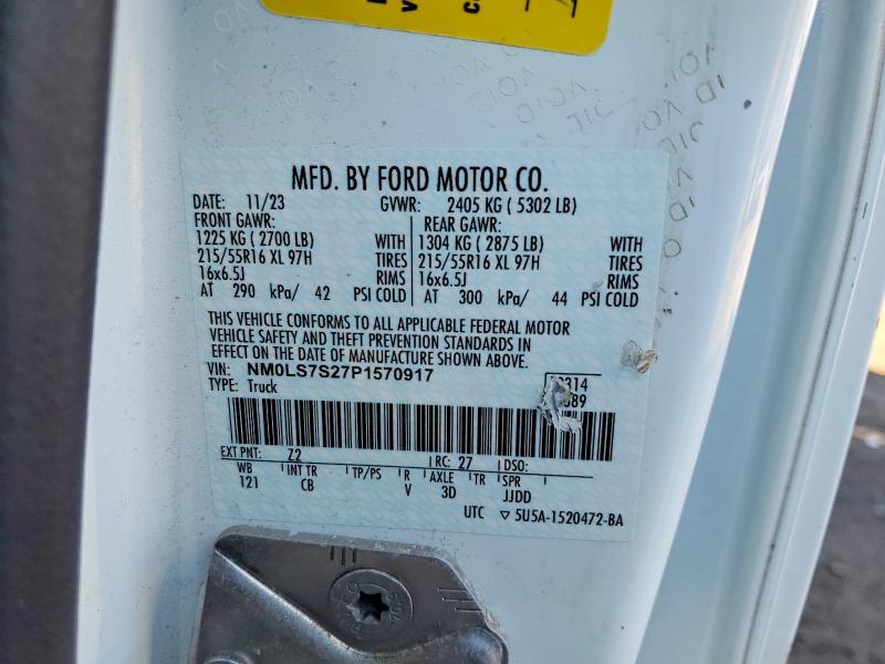 2023 Ford Transit Connect xl