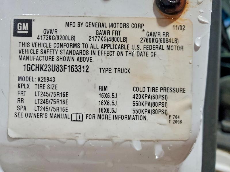 2003 Chevrolet Silverado K2500 Heavy Duty