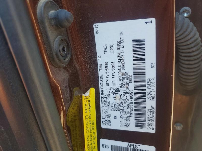 2015 Toyota Tundra 1794 Edition