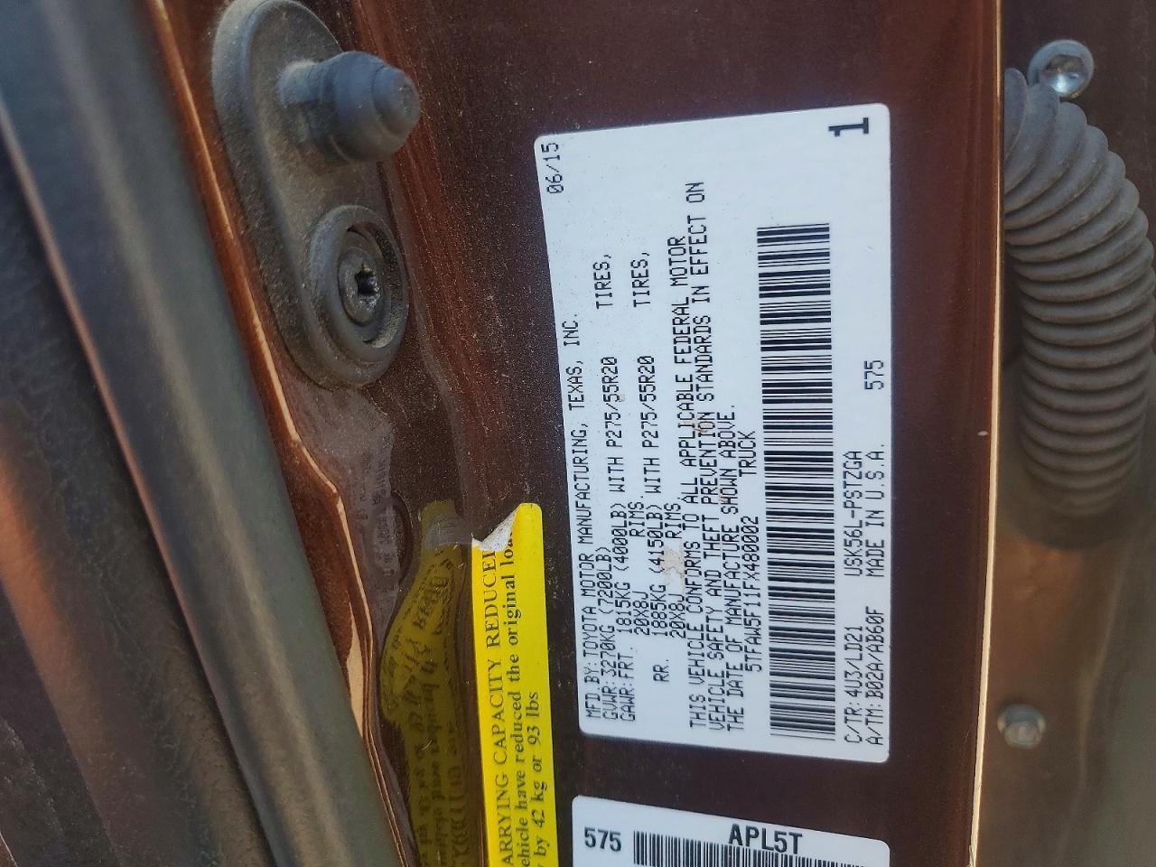 2015 Toyota Tundra 1794 Edition